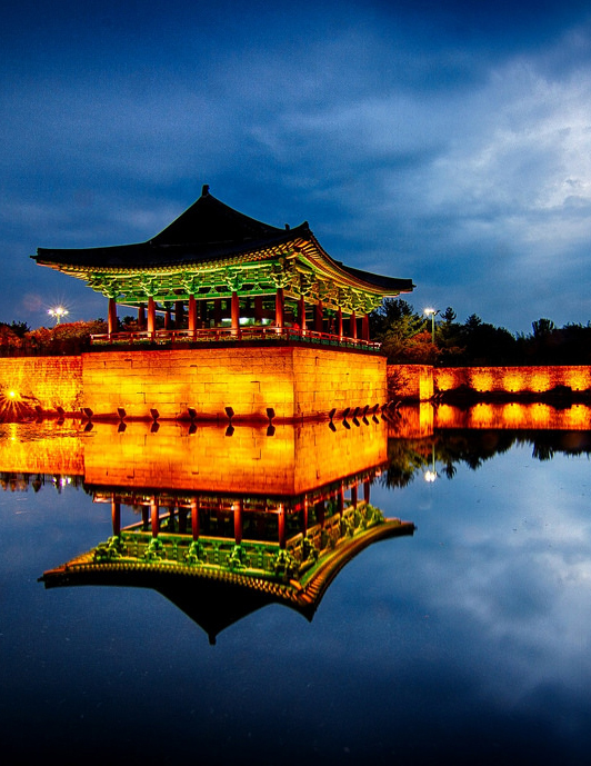 Donggung palace and wolji pond