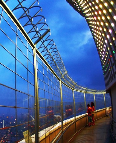 Baiyoke Sky Tower 84th floor observatory deck