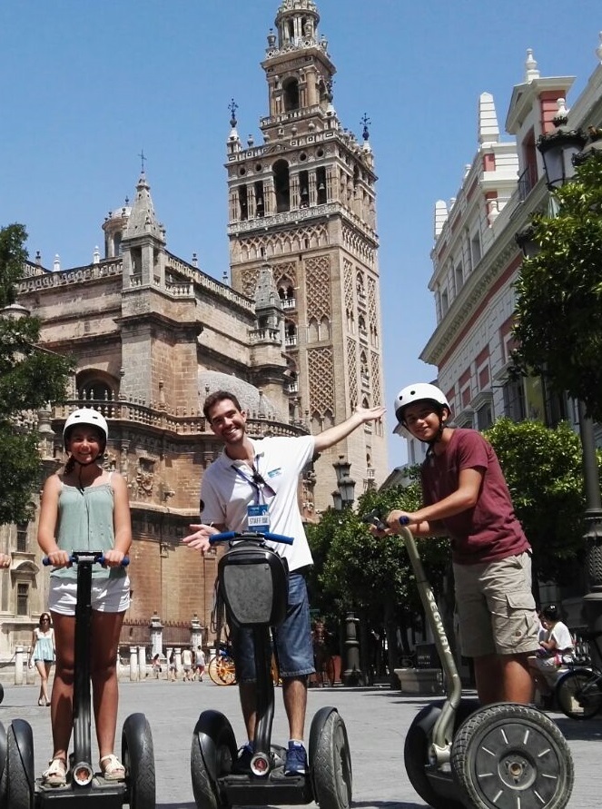 Seville Visit by Segway