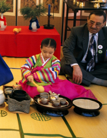 Traditional tea ceremory