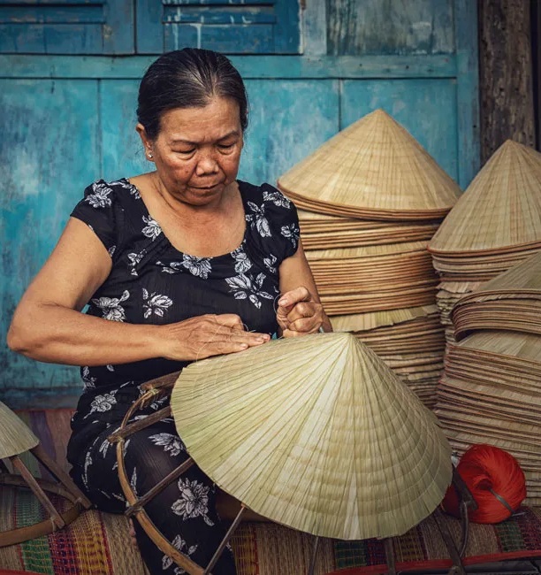 Conical Hat Making